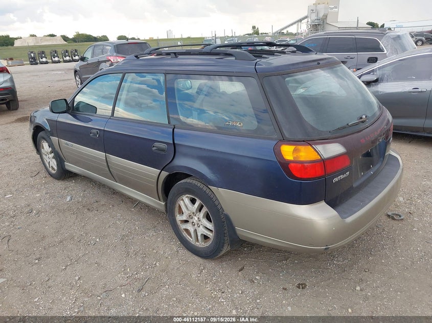 2004 SUBARU OUTBACK auction photo 3