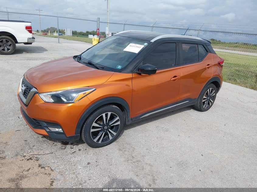 Vin: 3n1cp5cuxkl487222, lot: 46611881, nissan kicks sr 20192