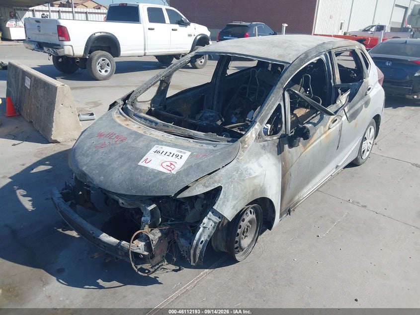Vin: 3hggk5g46jm702239, lot: 46611909, honda fit lx 20182