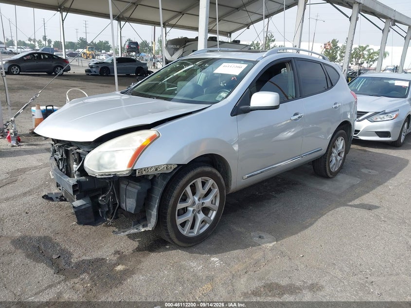 2011 Nissan Rogue, Удар спереду, IAAI, VIN JN8AS5MV1BW687155 — фото 2
