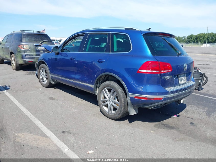 Vin: wvgep9bp8gd004649, lot: 46611932, volkswagen touareg tdi lux 20163