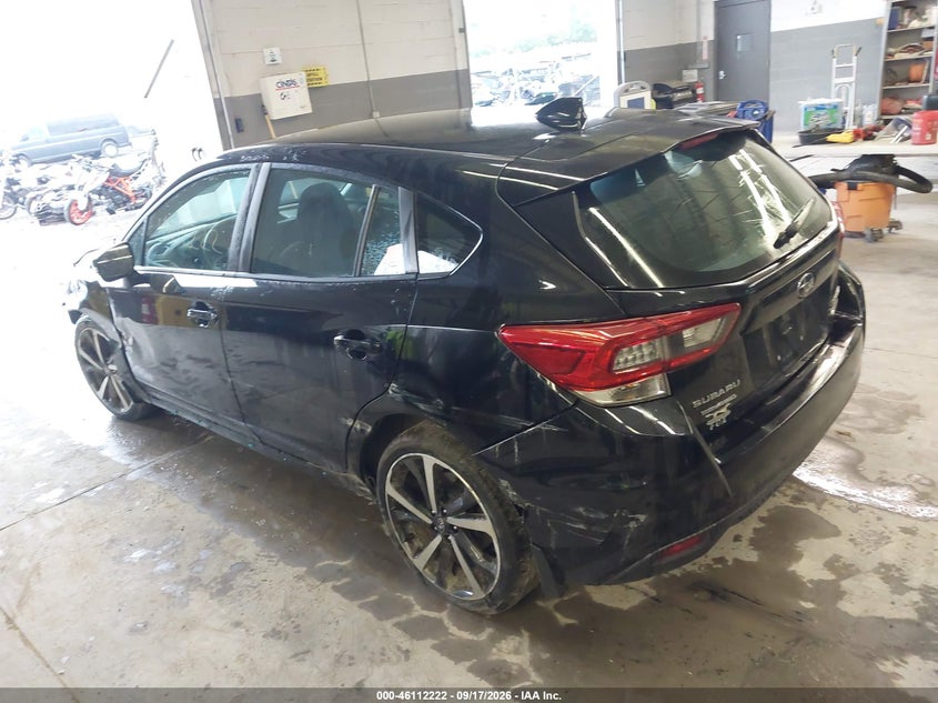 Vin: 4s3gtal62l3710127, lot: 46611938, subaru impreza sport 5-door 20203