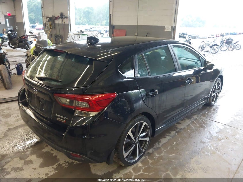 Vin: 4s3gtal62l3710127, lot: 46611938, subaru impreza sport 5-door 20204