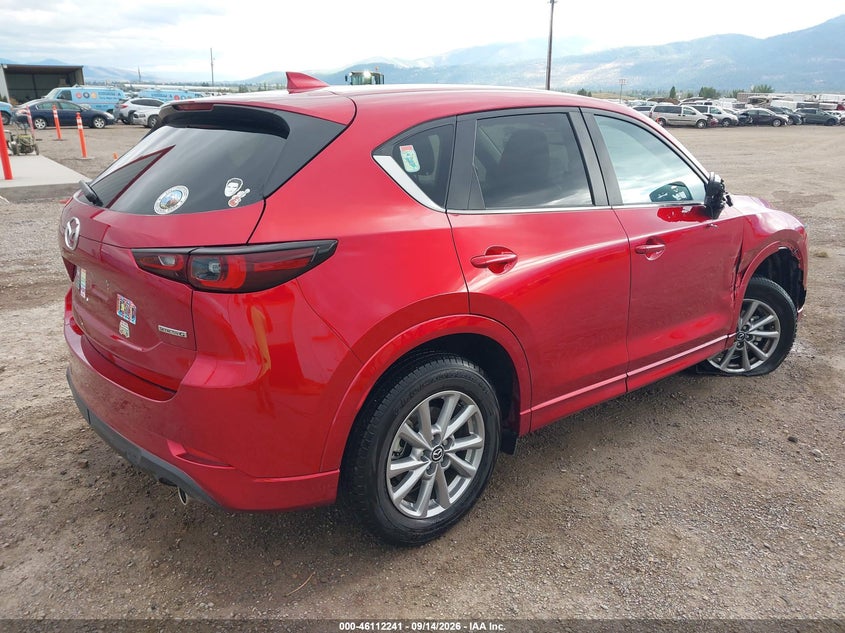Vin: jm3kfbclxs0632586, lot: 46611957, mazda cx-5 2.5 s preferred 20254