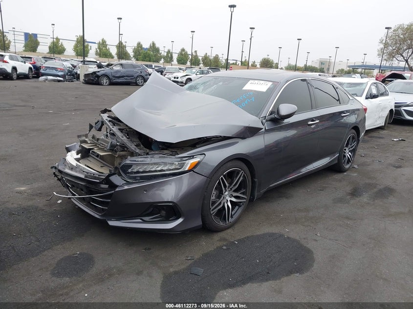 Vin: 1hgcv2f92na016123, lot: 46611989, honda accord touring 20222