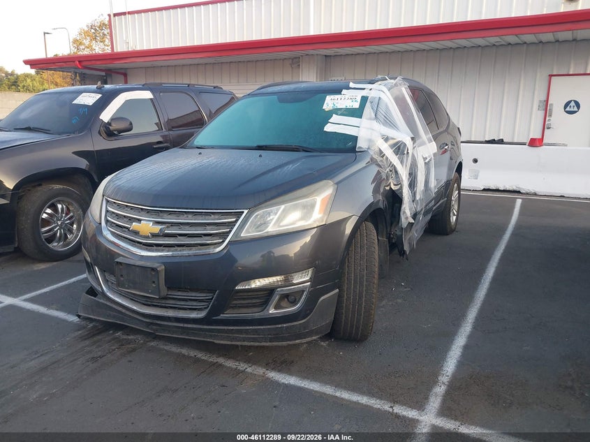 Vin: 1gnkrjkd6dj238463, lot: 46612005, chevrolet traverse 2lt 20132