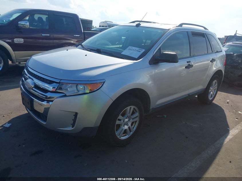 Vin: 2fmdk3gc9cba67577, lot: 46612023, ford edge se 20122