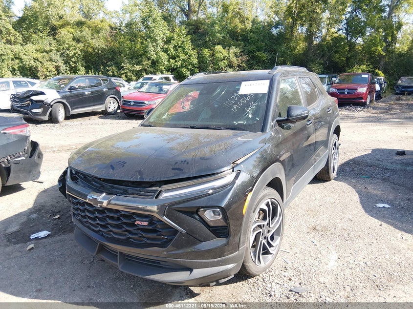 Vin: kl79mtsl8rb090565, lot: 46612037, chevrolet trailblazer fwd rs 20242