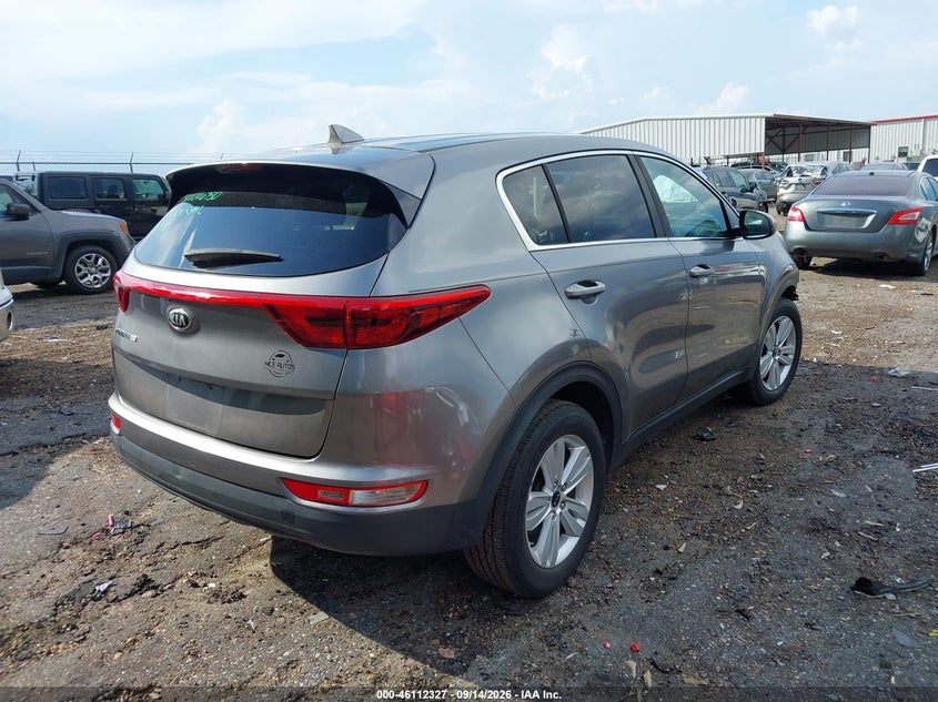 Vin: kndpm3ac5h7185615, lot: 46612043, kia sportage lx 20174