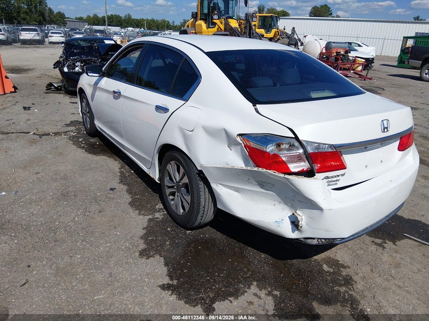 Vin: 1hgcr2f31ea301895, lot: 46612062, honda accord lx 20143
