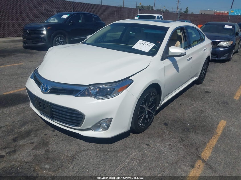 Vin: 4t1bd1eb5fu039337, lot: 46612086, toyota avalon hybrid xle touring 20152