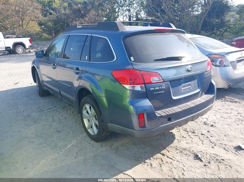 Vin: 4s4brckc9d3235214, lot: 46612097, subaru outback 2.5i limited 20133