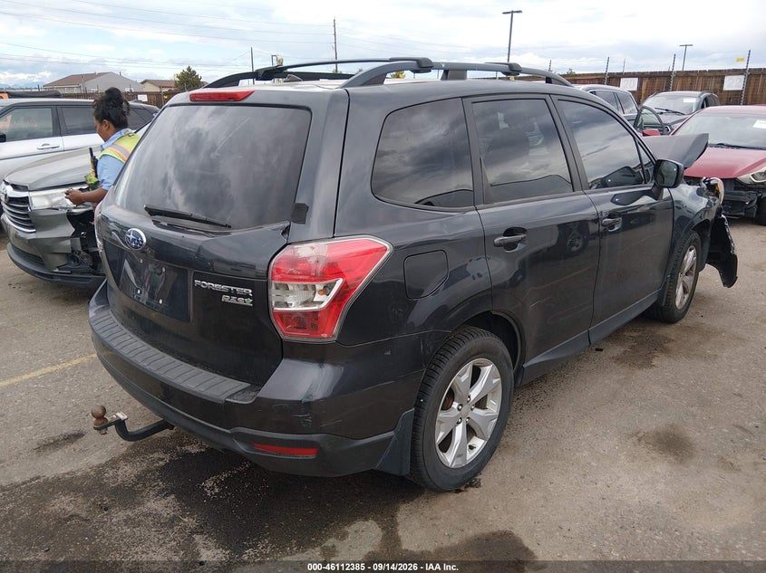 Vin: jf2sjaec5eh501698, lot: 46612101, subaru forester 2.5i premium 20144