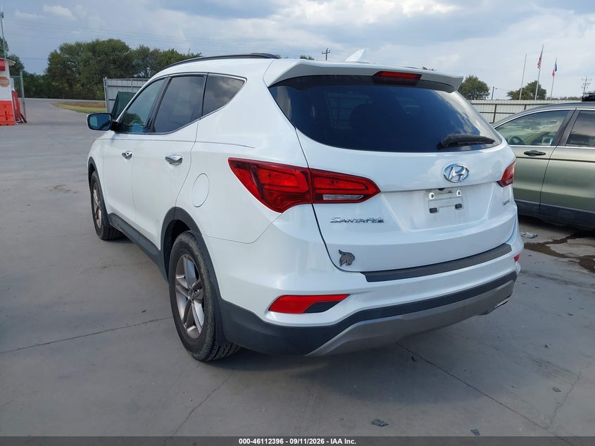 Vin: 5nmzu3lbxhh042679, lot: 46612112, hyundai santa fe sport 2.4l 20173