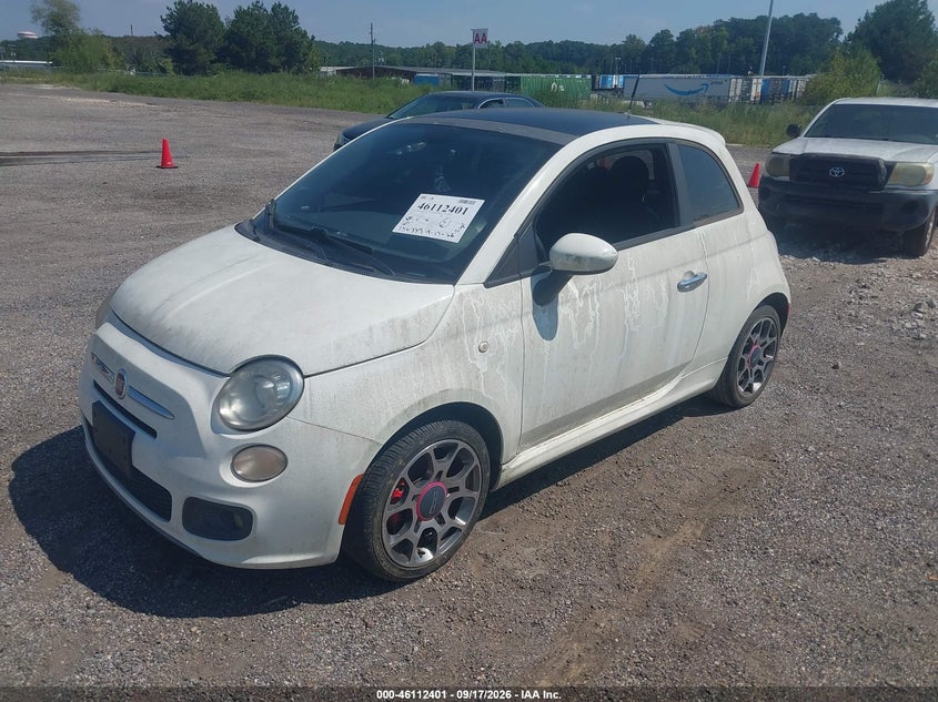 2012 FIAT 500 auction photo 2