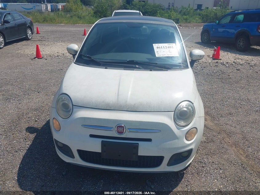 2012 FIAT 500 auction photo 6