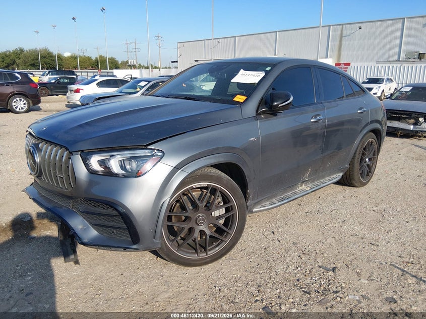 Vin: 4jgfd6bb4pa907852, lot: 46612136, mercedes-benz amg gle 53 coupe 4matic 20232
