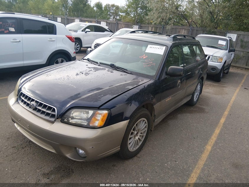 2003 SUBARU OUTBACK auction photo 2