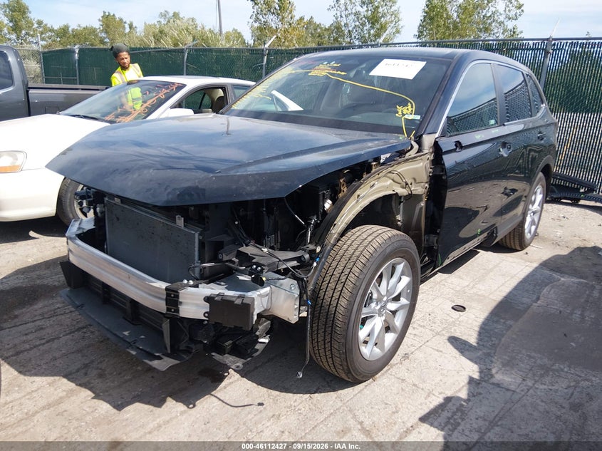 2026 Honda Cr-V Ex Awd, Front End, IAAI, VIN 2HKRS4H49TH481485 — photo 2