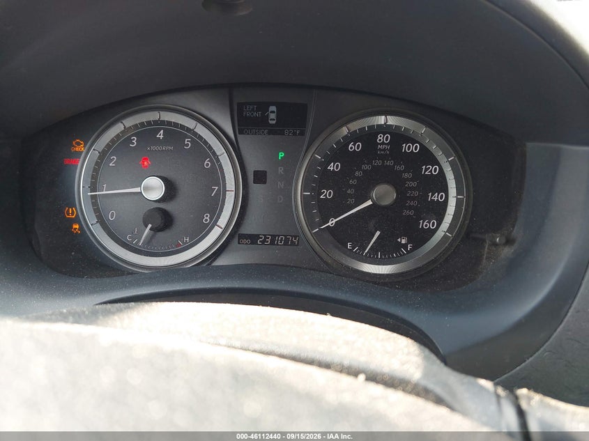 LEXUS ES 350 2007 VIN JTHBJ46G972066688