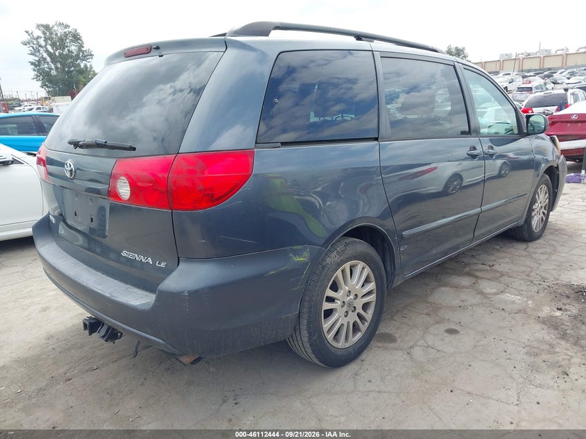 TOYOTA SIENNA 2009 VIN 5TDZK23C89S235002