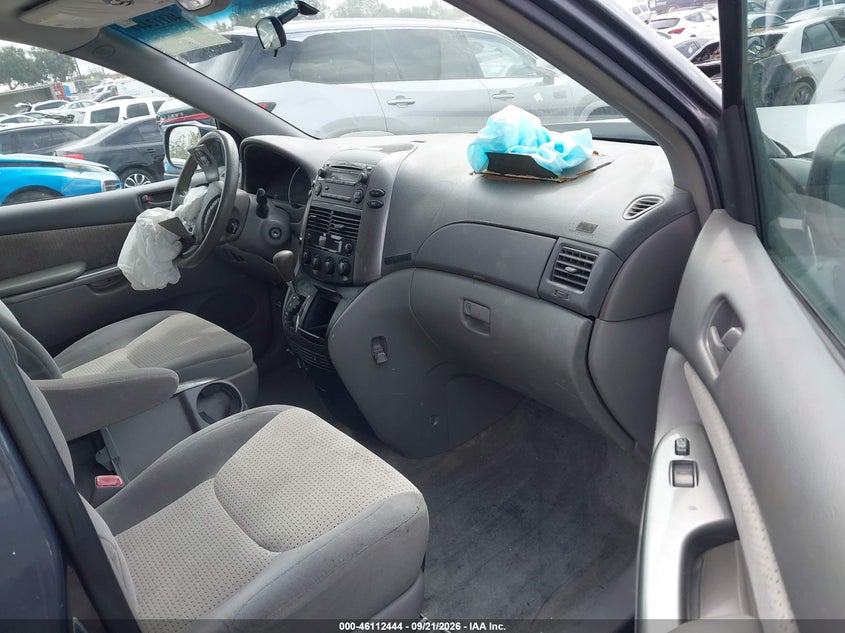 TOYOTA SIENNA 2009 VIN 5TDZK23C89S235002