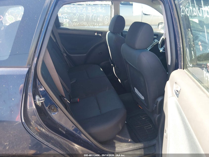 TOYOTA MATRIX 2005 VIN 2T1LR32E65C488610