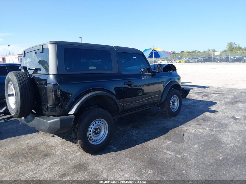 Vin: 1fmde6ah1tlb10015, lot: 46612174, ford bronco 20264