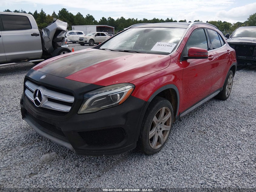 Vin: wdctg4gb6fj098486, lot: 46612182, mercedes-benz gla 250 4matic 20152