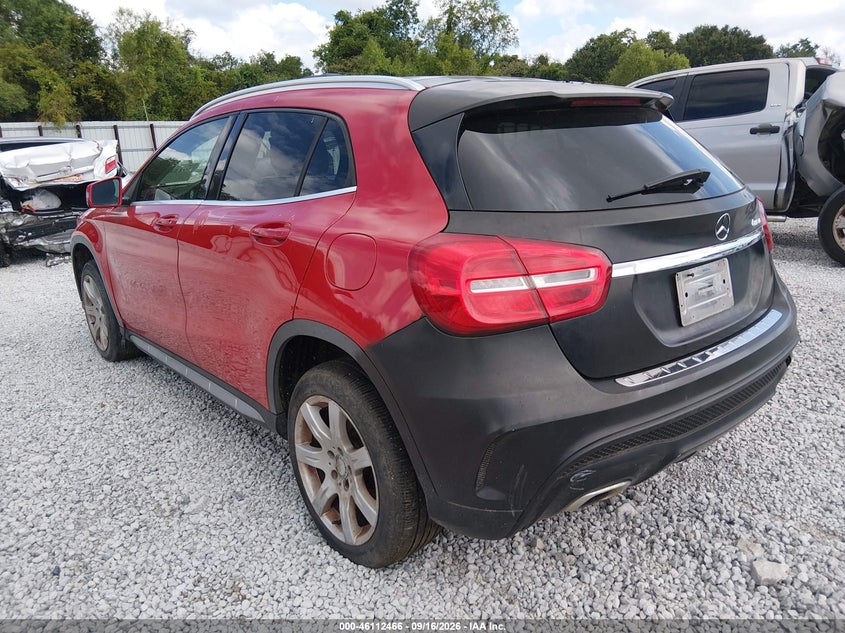 Vin: wdctg4gb6fj098486, lot: 46612182, mercedes-benz gla 250 4matic 20153