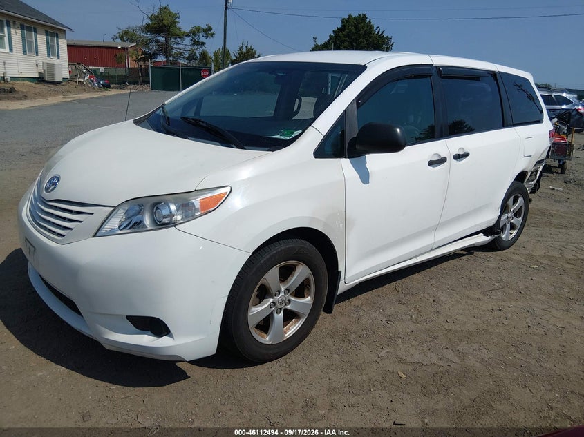 Vin: 5tdka3dcxbs004679, lot: 46612210, toyota sienna 20112