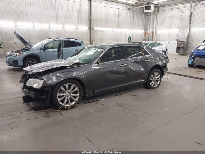 Vin: 2c3ccakg3kh690057, lot: 46612220, chrysler 300 limited awd 20192