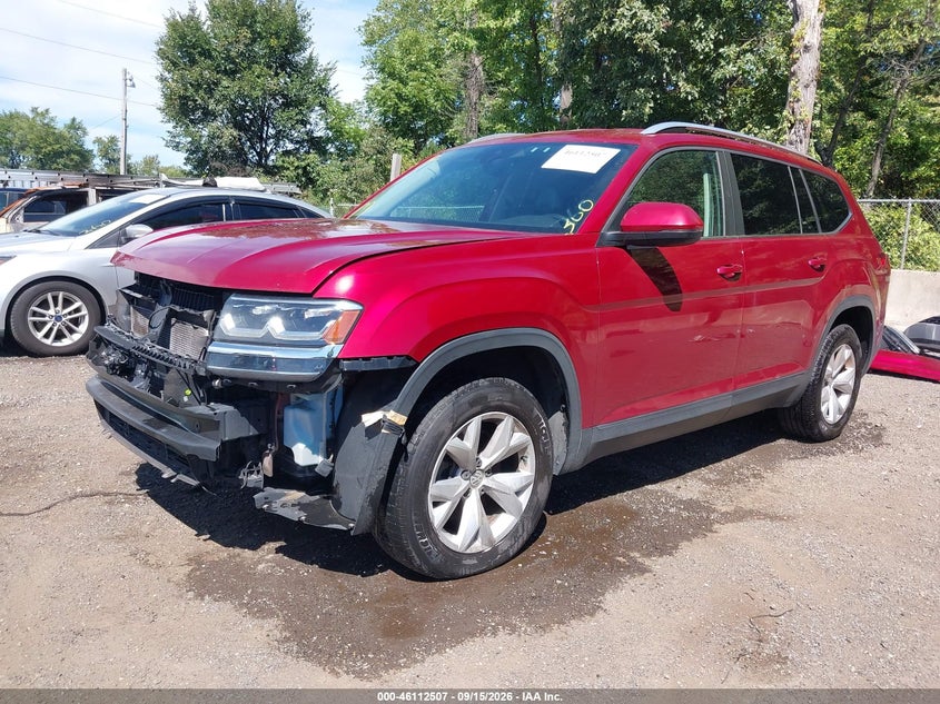 Vin: 1v2dr2ca5jc573501, lot: 46612223, volkswagen atlas 3.6l v6 se/3.6l v6 se w/technology 20182