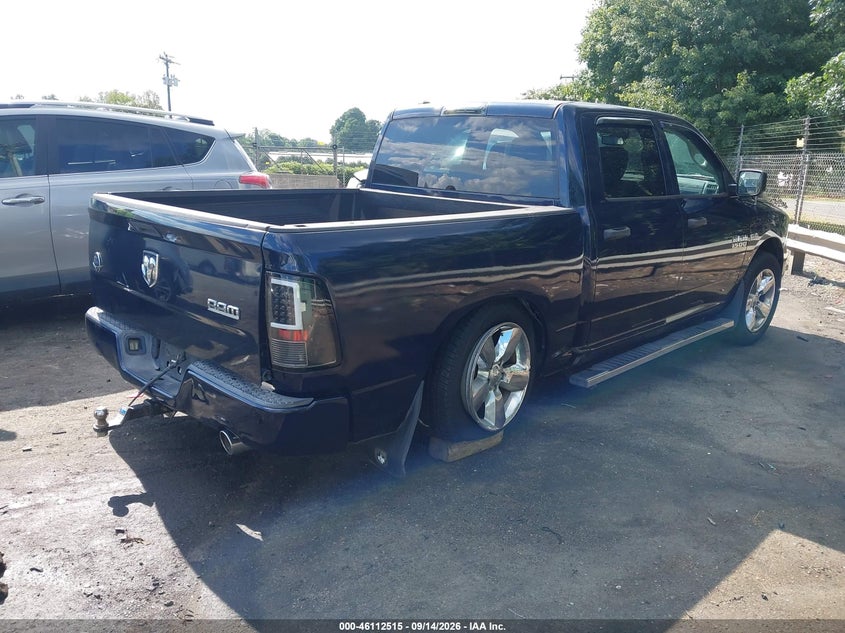 Vin: 1c6rr6kt8fs565625, lot: 46612231, ram 1500 express 20154