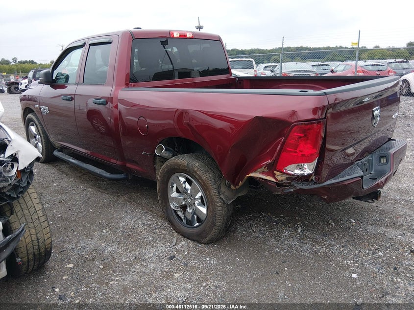Vin: 1c6rr7ft9ks542106, lot: 46612232, ram 1500 classic express  4x4 6'4 box 20193