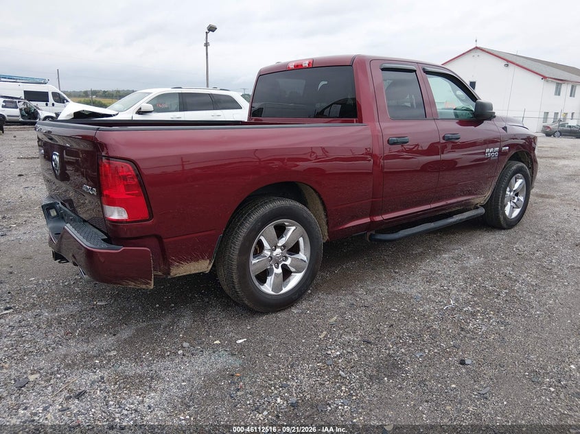 Vin: 1c6rr7ft9ks542106, lot: 46612232, ram 1500 classic express  4x4 6'4 box 20194
