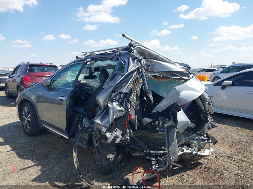 Vin: 5n1at2mt0jc798331, lot: 46612243, nissan rogue sl 20183