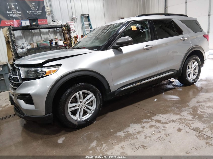 Vin: 1fmsk8dh5nga37668, lot: 46612250, ford explorer xlt 20222