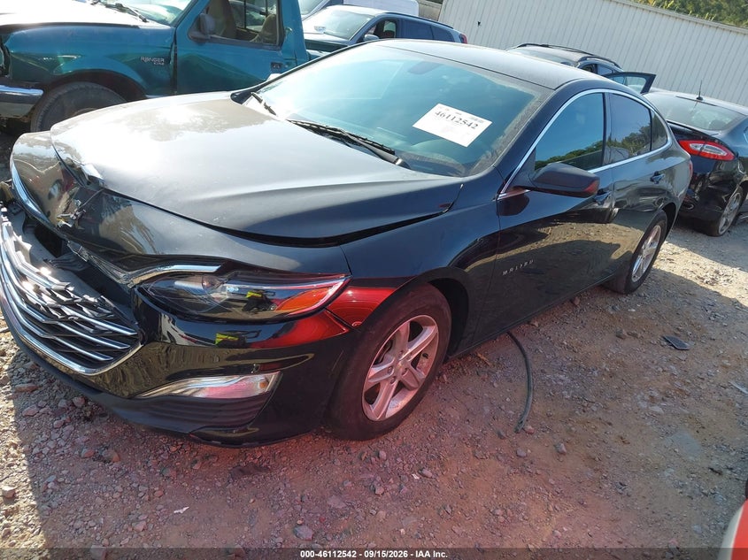 Vin: 1g1zb5stxmf045707, lot: 46612258, chevrolet malibu fwd ls 20212