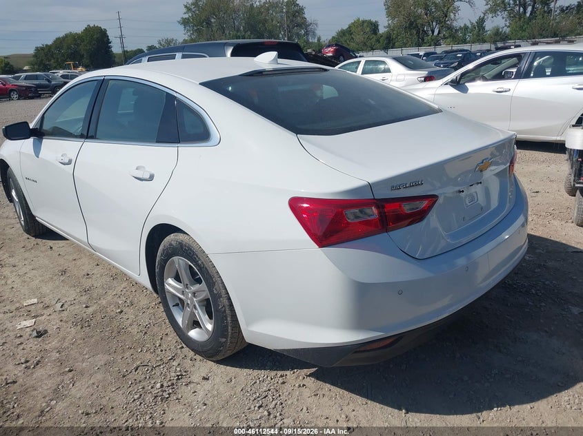 Vin: 1g1zd5st8rf127937, lot: 46612260, chevrolet malibu fwd 1lt 20243