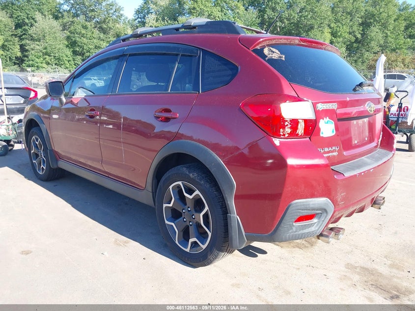 Vin: jf2gpacc7e9289131, lot: 46612279, subaru xv crosstrek 2.0i premium 20143