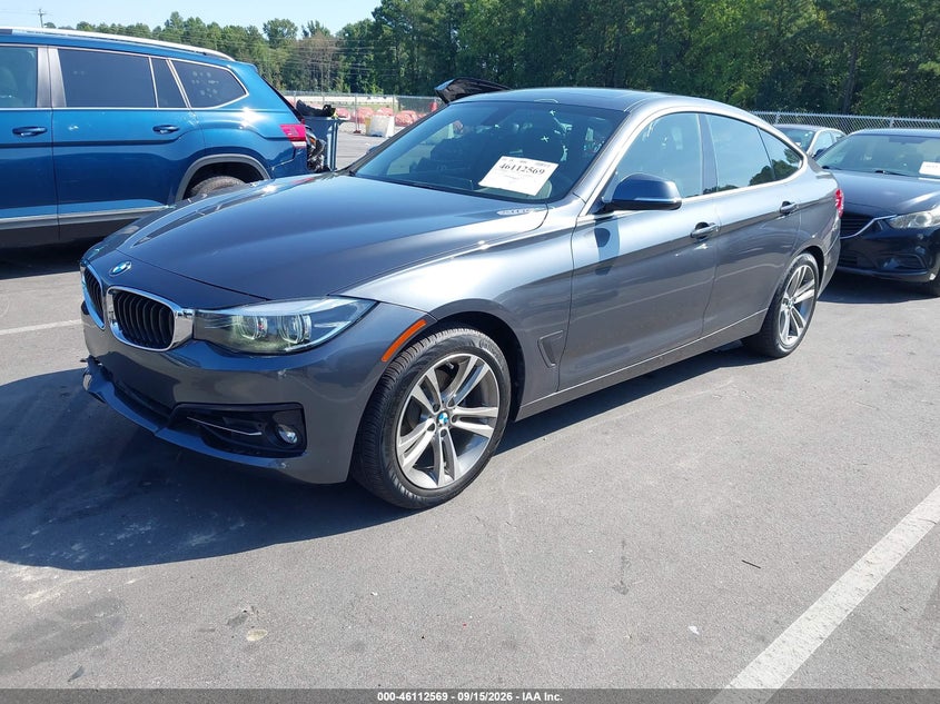 Vin: wba8z9c50jg827636, lot: 46612285, bmw 330i gran turismo xdrive 20182
