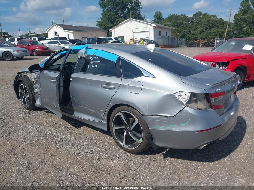 Vin: 1hgcv1f32ka007049, lot: 46612307, honda accord sport 20193