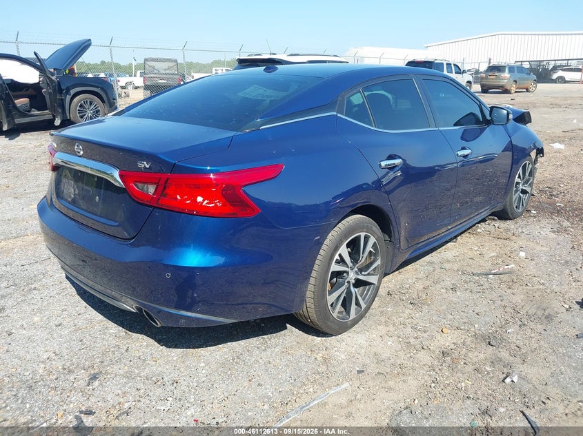 Vin: 1n4aa6ap8jc385992, lot: 46612329, nissan maxima 3.5 sv 20184