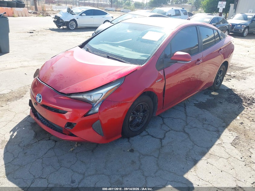 Vin: jtdkbrfu7g3530444, lot: 46612334, toyota prius two 20162