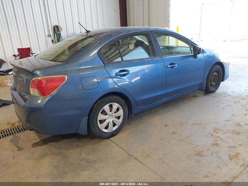 Vin: jf1gjaa62gh018490, lot: 46612337, subaru impreza 2.0i 20164