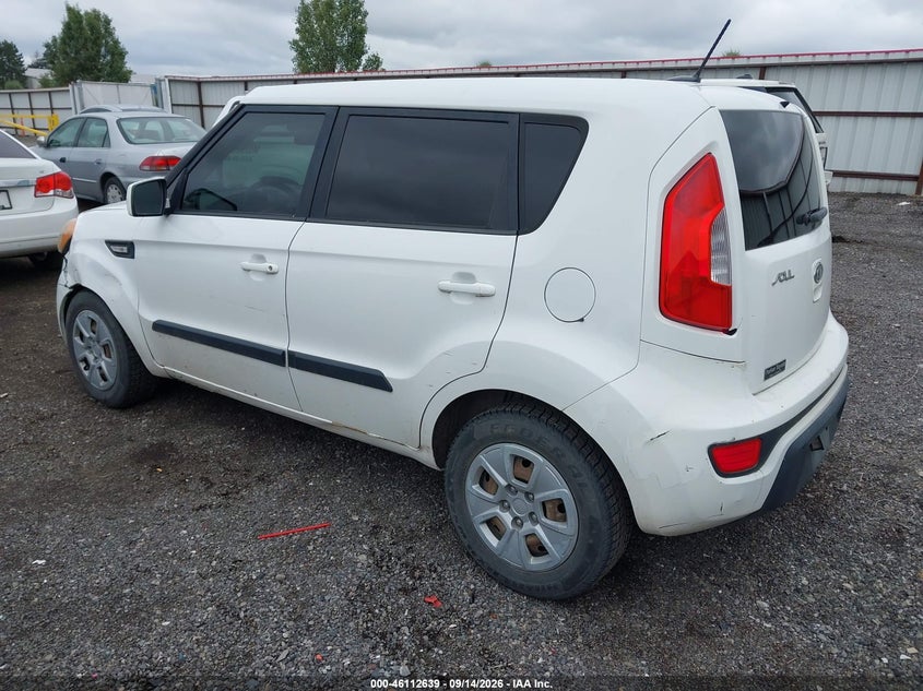 Vin: kndjt2a56c7447445, lot: 46612355, kia soul 20123