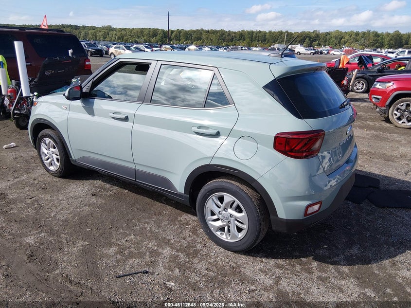 Vin: kmhrb8a37tu428570, lot: 46612364, hyundai venue se 20263