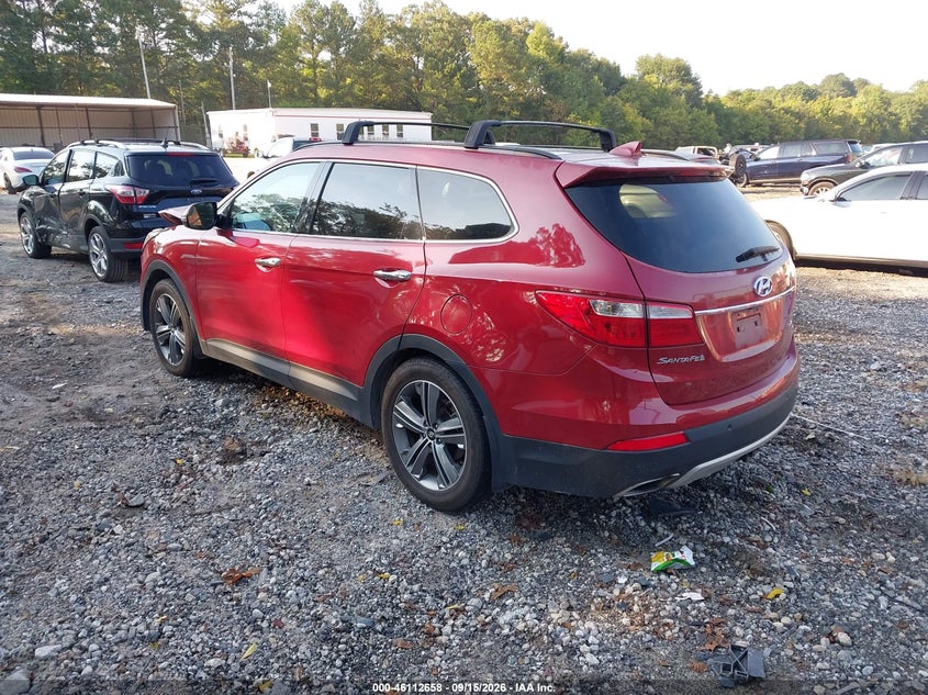 Vin: km8sr4hf0fu128606, lot: 46612374, hyundai santa fe limited 20153