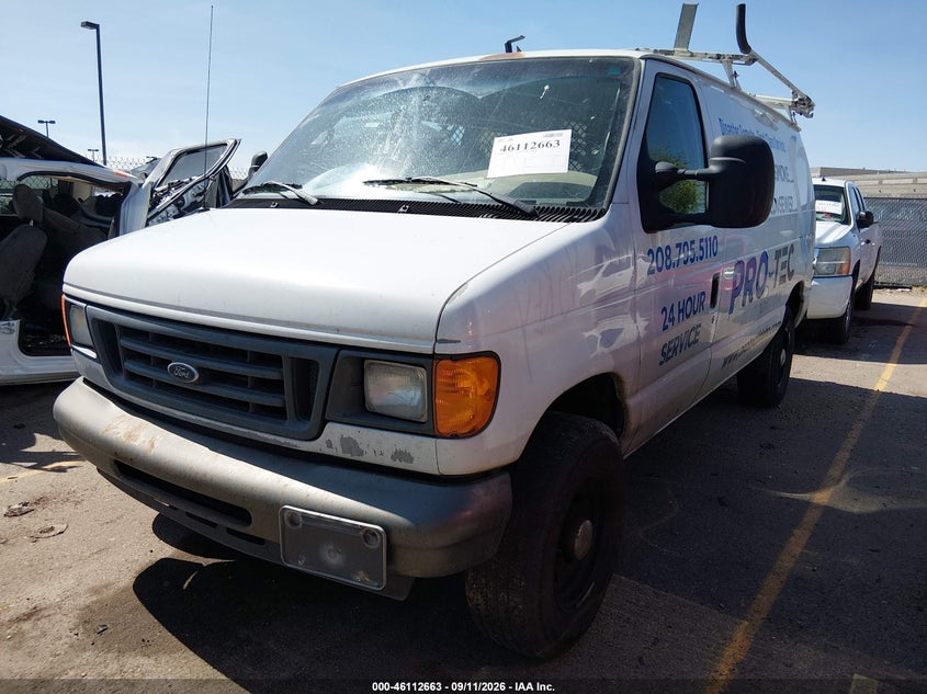 FORD E-250 2007 VIN 1FTNE24W67DB40722